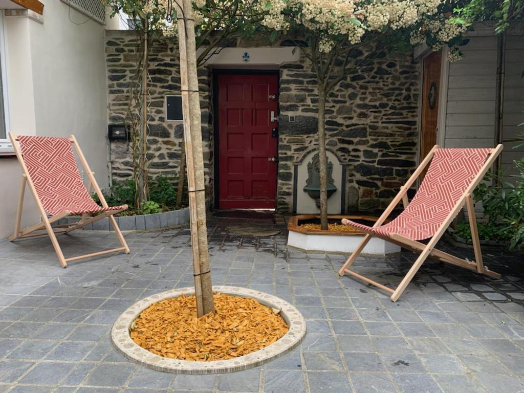 Aux Vieilles Murailles • Charmante Maison & Cour Morlaix Zewnętrze zdjęcie